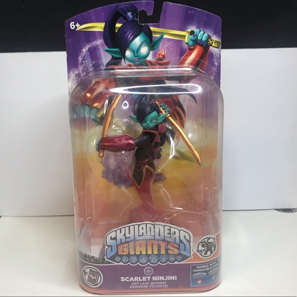 activision skylanders giants scarlet ninjini